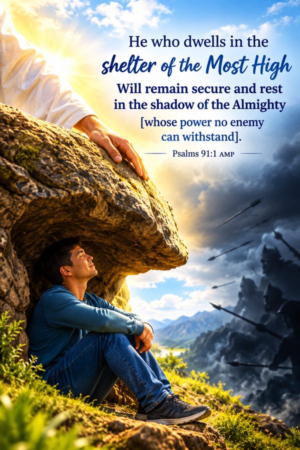 SAFE IN THE MOST HIGH — NO ENEMY CAN WITHSTAND HIS POWER